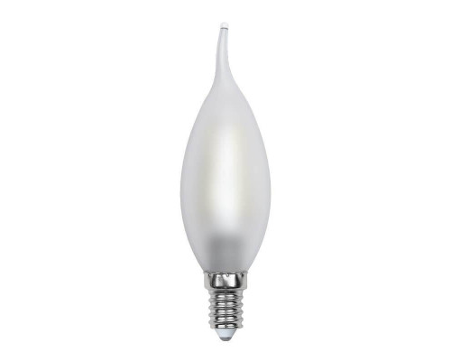 Основное фото Светодиодная лампочка Uniel SKY Candle LED-CW35-6W/WW/E14/FR PLS02WH картон: Купить в Интернет магазин освещения GCSVET.RU