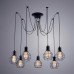 Дополнительное фото Люстра подвесная Arte Lamp A1109SP-7BK: Купить в Интернет магазин освещения GCSVET.RU