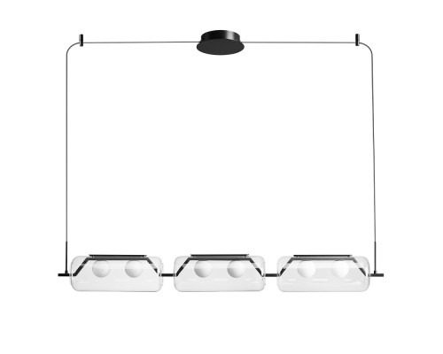Основное фото Светильник подвесной Arte Lamp Geneva A2341SP-6BK: Купить в Интернет магазин освещения GCSVET.RU