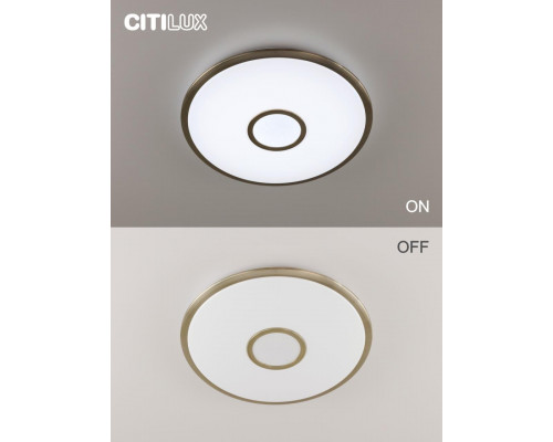 Дополнительное фото Светильник потолочный Citilux Старлайт Смарт CL703A63G: Купить в Интернет магазин освещения GCSVET.RU