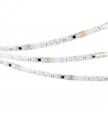Лента светодиодная (герметичная) Arlight SPI-SE-B60-10mm 24V RGB-PX6-BPT (12 W/m, IP65, 5060, 5m) 039601