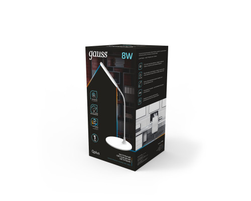Дополнительное фото Лампа настольная Gauss Qplus GT5021: Купить в Интернет магазин освещения GCSVET.RU