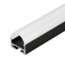 Основное фото Профиль Arlight SL-LINE-2011M-2500 BLACK+OPAL ROUND 027992: Купить в Интернет магазин освещения GCSVET.RU