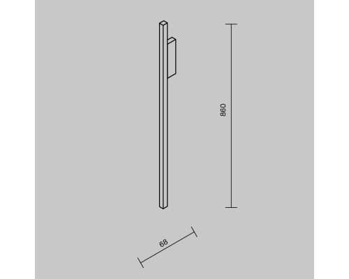 Дополнительное фото Светильник настенный Maytoni Серия - 245 MOD245WL-L24BK: Купить в Интернет магазин освещения GCSVET.RU
