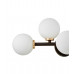 Дополнительное фото Светильник настенный Lumina Deco Marsiada LDW 6033-5 BK+F.GD: Купить в Интернет магазин освещения GCSVET.RU