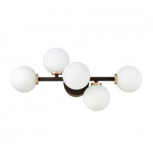 Светильник настенный Lumina Deco Marsiada LDW 6033-5 BK+F.GD