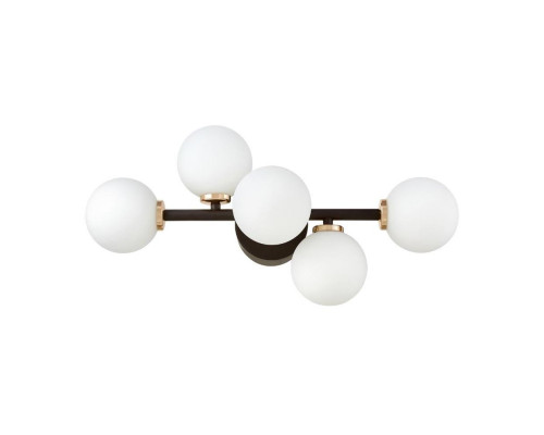 Основное фото Светильник настенный Lumina Deco Marsiada LDW 6033-5 BK+F.GD: Купить в Интернет магазин освещения GCSVET.RU