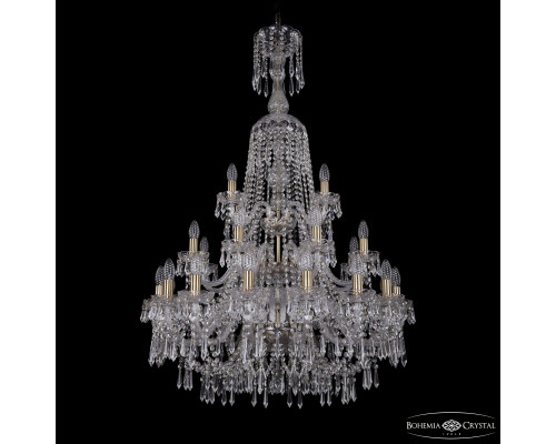 Основное фото Подвесная люстра Bohemia Ivele Crystal 1403/16+8+4/300/XL-131/3d Pa: Купить в Интернет магазин освещения GCSVET.RU