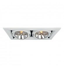 Светильник встраиваемый Arte Lamp Cardani A5935PL-2WH