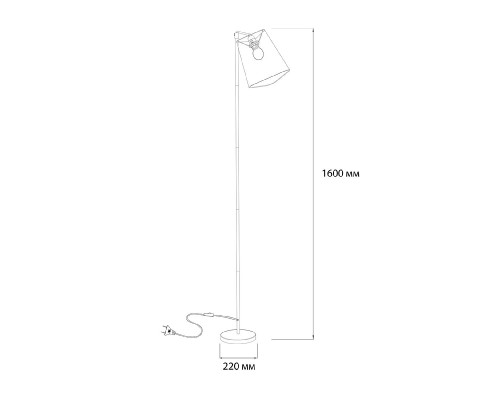 Дополнительное фото Напольный светильник Escada Hall 10185/T White: Купить в Интернет магазин освещения GCSVET.RU