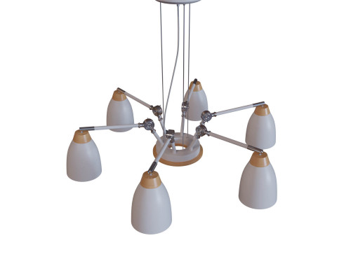 Дополнительное фото Люстра подвесная LOFT IT Watchman Loft4402/6Wh: Купить в Интернет магазин освещения GCSVET.RU