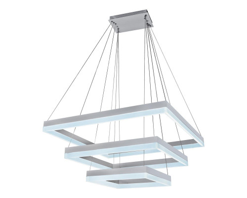 Дополнительное фото Светильник подвесной LED iLedex Twins D0319-3 (400X600X800) WH: Купить в Интернет магазин освещения GCSVET.RU