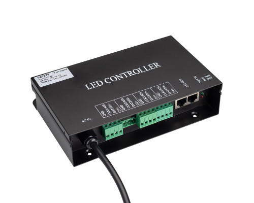 Основное фото Контроллер Arlight HX-SPI-DMX-SL-4P (4096 pix, 220V, TCP/IP, add, ArtNet) 027277: Купить в Интернет магазин освещения GCSVET.RU