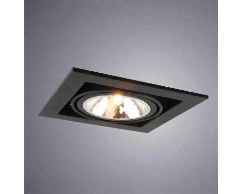 Дополнительное фото Светильник встраиваемый Arte Lamp Cardani Semplice A5949PL-1BK: Купить в Интернет магазин освещения GCSVET.RU
