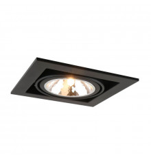 Светильник встраиваемый Arte Lamp Cardani Semplice A5949PL-1BK