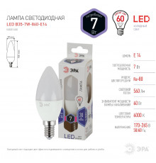 Светодиодная лампочка Эра LED B35-7W-860-E14 Б0031400