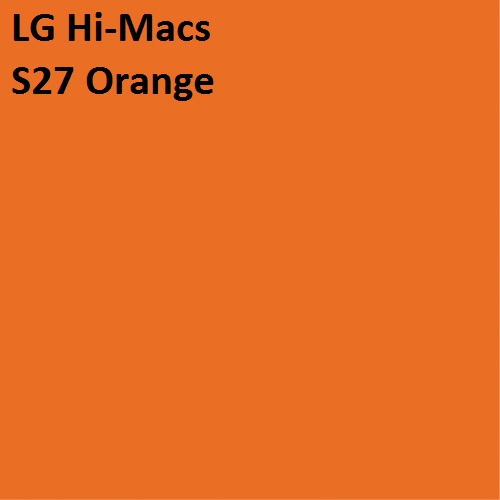 Акриловый камень LG Hi-Macs S27 Orange