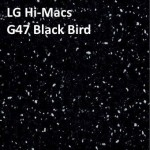 Акриловый камень LG Hi-Macs G47 Black Bird