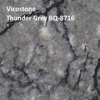 Кварцевый камень Vicostone Thunder Grey BQ-8716