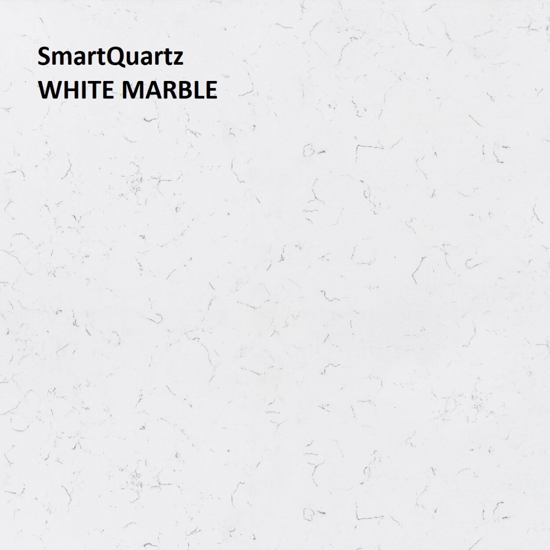 Кварцевый агломерат SmartQuartz WHITE MARBLE