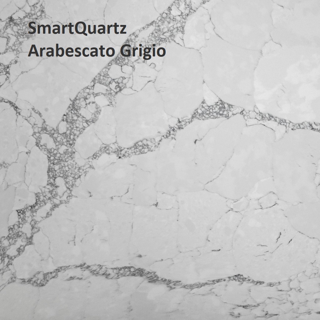 Кварцевый агломерат SmartQuartz Arabescato Grigio