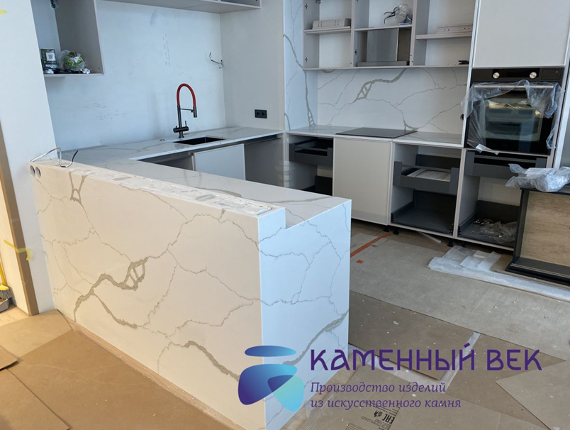 Кварцевый камень Samsung Marble