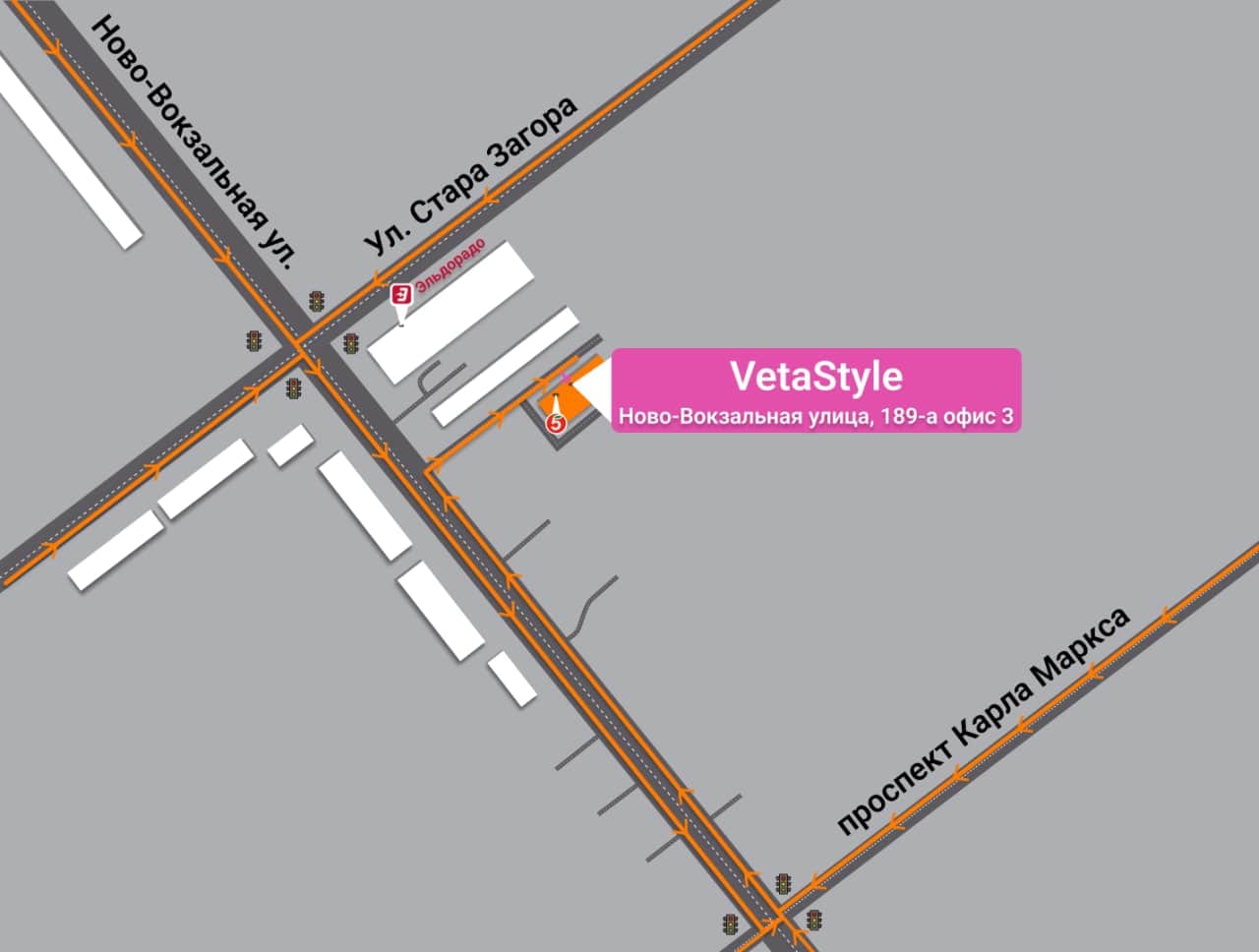 Схема проезда VetaStyle