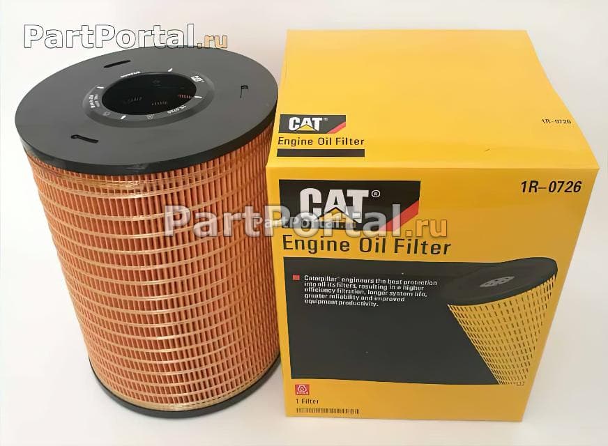 картинка Масляный фильтр Caterpillar 1R0726 на сайте partportal.ru