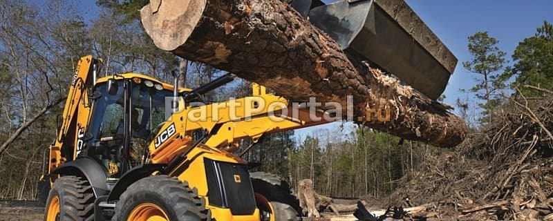 JCB 4CX-15: самый большой экскаватор-погрузчик в мире