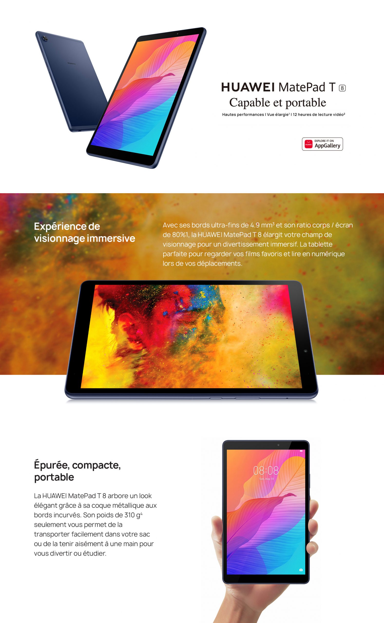 TABLETTE-MEDIAPAD-T8-8-HUAWEI