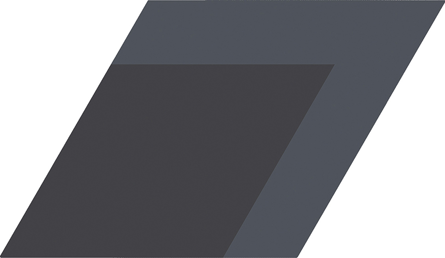 КерГранит FLOW DIAMOND DECOR BLACK 13.9x23.95 см