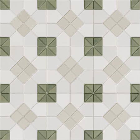 КергГранит TESSERAE SUIT MOSS 28x28 см