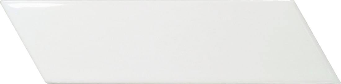 CHEVRON WALL WHITE MATT RIGHT