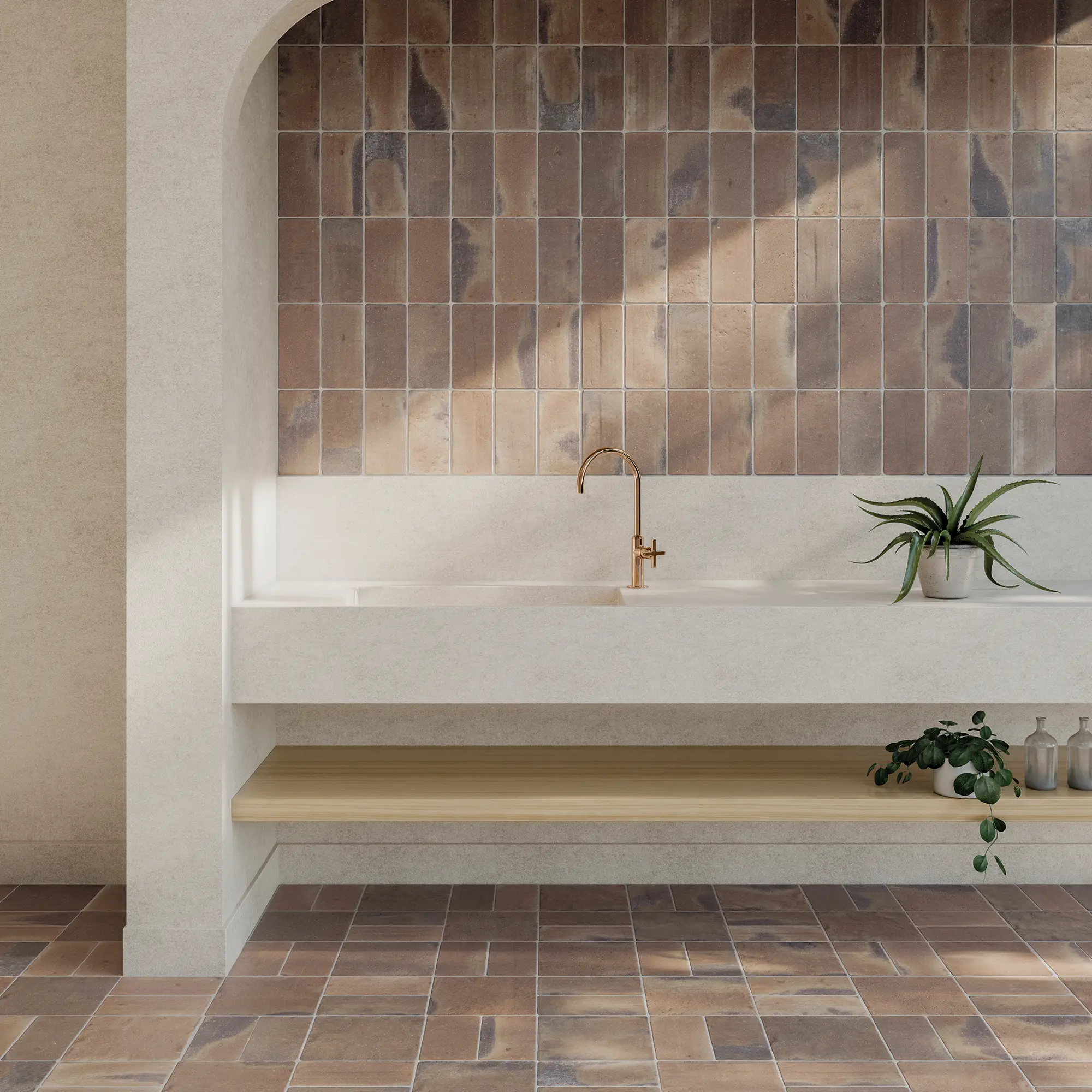 КерГранит ROOTS M RUST 11х22