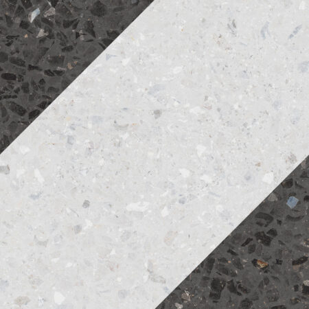 КерГранит NATURAL DROPS BIT DECOR GRAPHITE 18.5x18.5 см