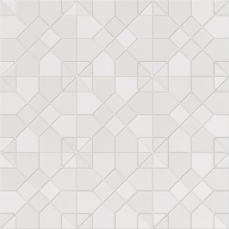 КергГранит TESSERAE SUIT BLANC 28x28 см