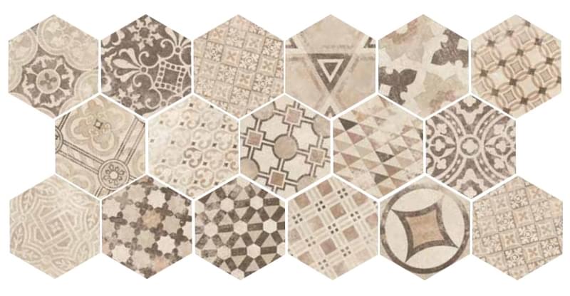 HEXATILE CEMENT GARDEN SAND