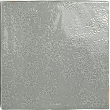 Плитка MESTIZAJE ZELLIGE DECOR GREY 12.5x12.5 см
