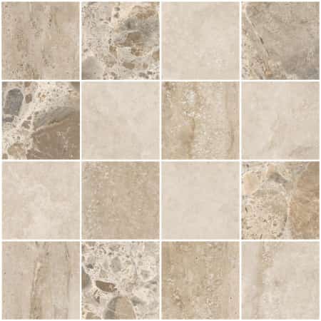 7.5X7.5 CityStone Микс Мозаика Матовый R10B  7Рек