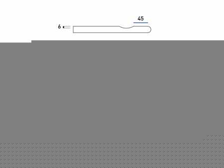 Бортик Эверстоун Дезерт с выемкой закругленный Х2 30х60