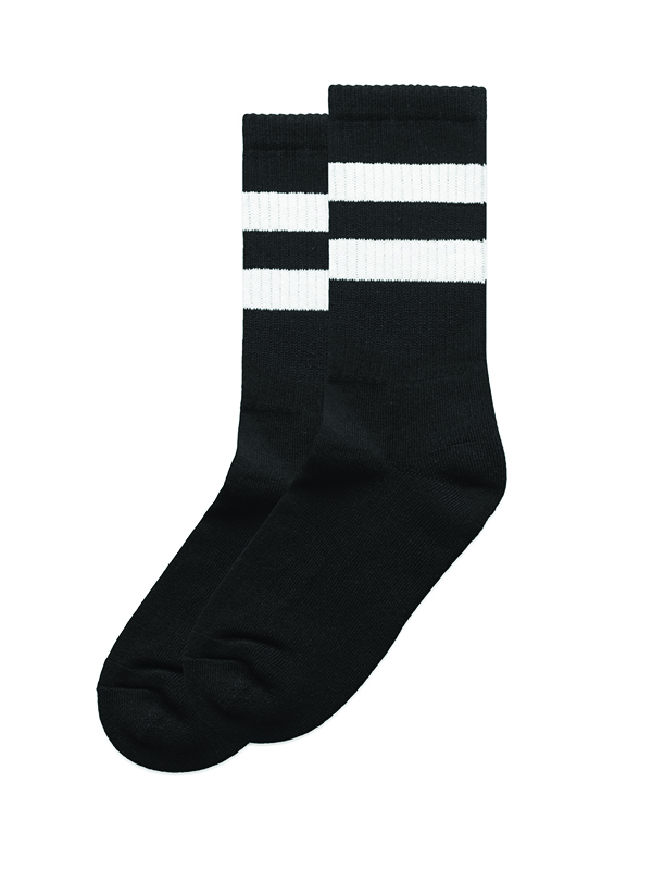 Stripe Crew Socks (2 Pairs)