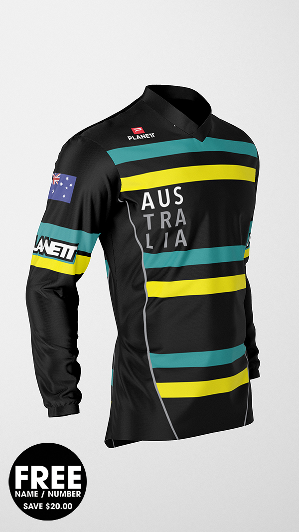 [CUSTOM] AUST Black Jersey