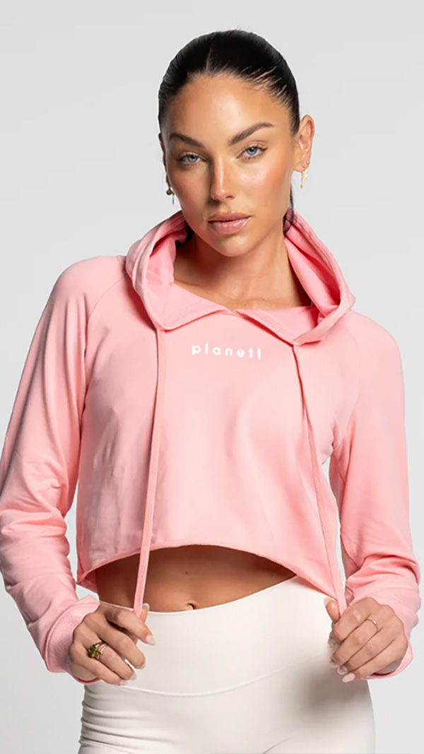 Tropic Crop Hoodie