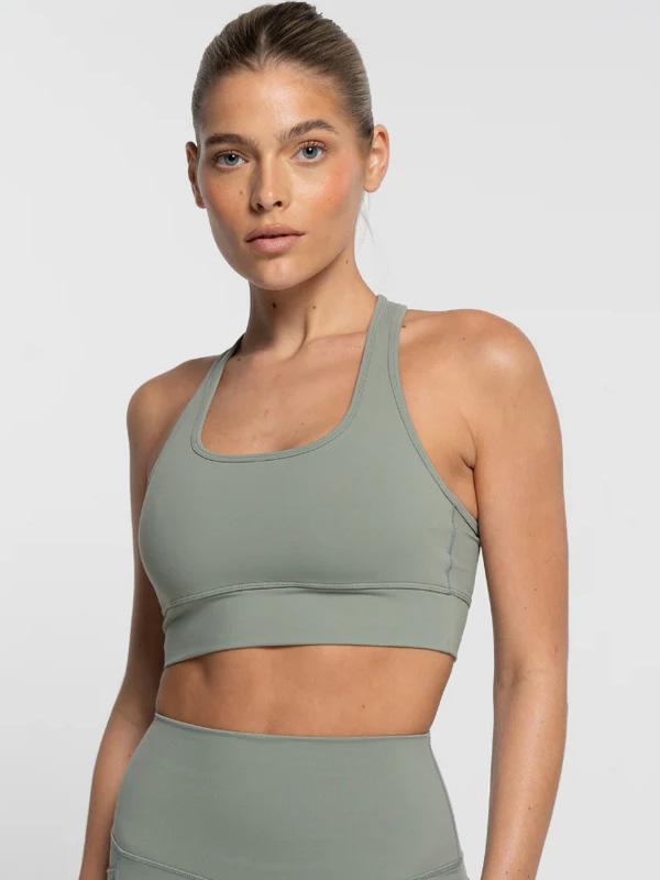 Racer Crop Sage