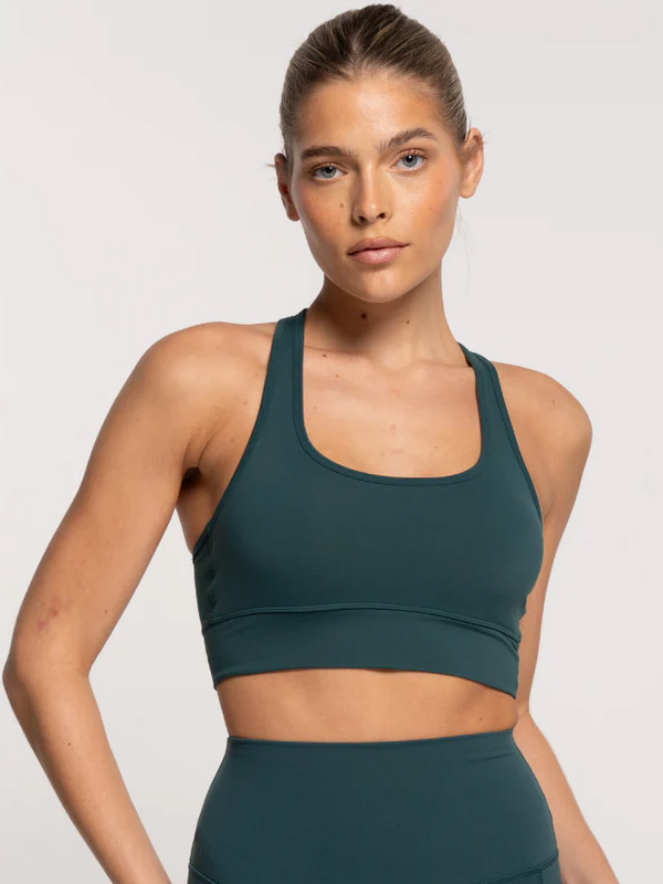 Racer Crop Sea Green