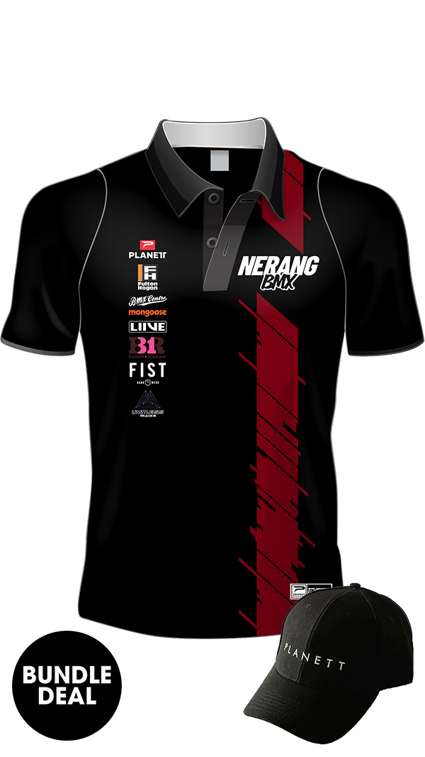 Mens Nerang BMX Polo & Cap