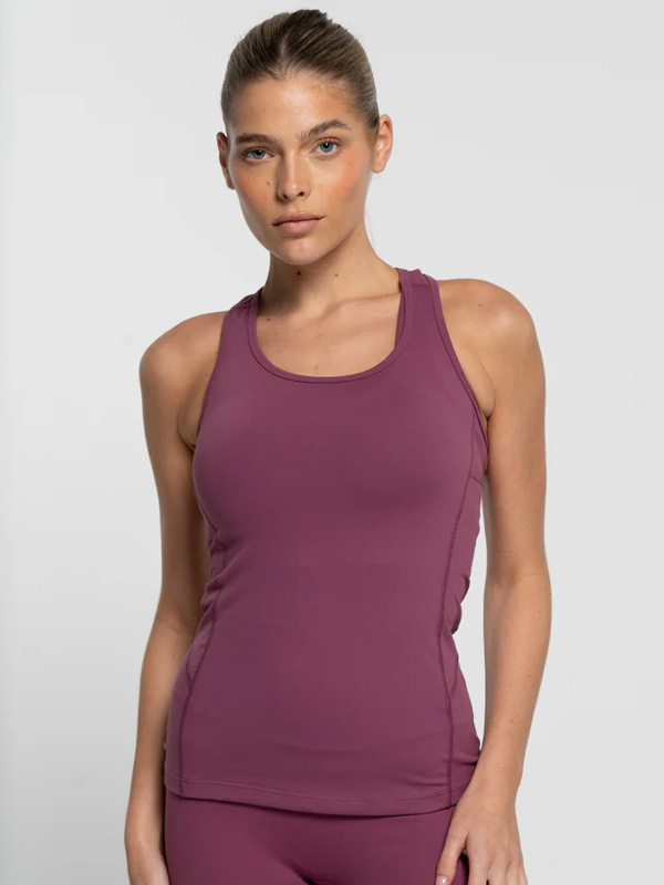 Racer Tank Merlot