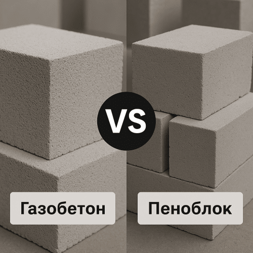 Газобетон или пеноблок: решающее сравнение для вашего будущего дома