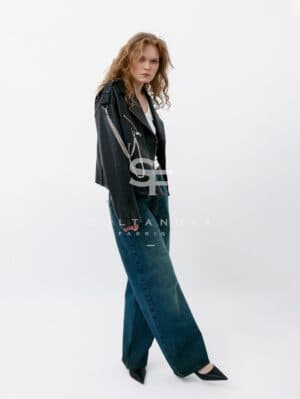 Black Jacket with Chain