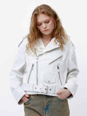 New White Classic Jacket